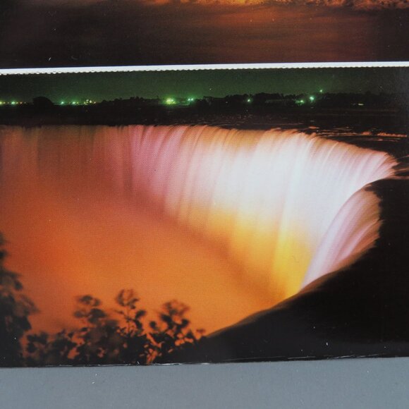 Vintage Postcard Set - Niagra Falls at Night 6 Pack - Royal Specialty Services - Picture 5 of 10